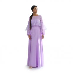 Vestido busto tableado