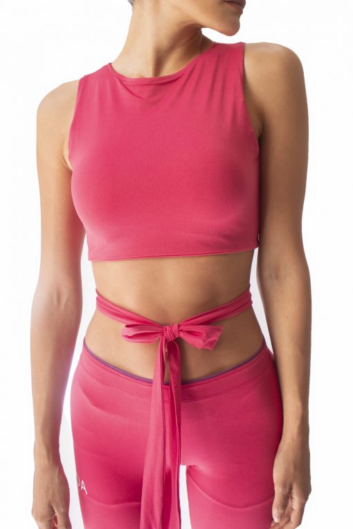 SET LEGGING Y TOP CON CINTAS
