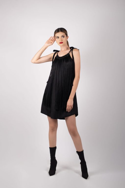 _DSC0268 VESTIDO CORTO DE REBOZOS